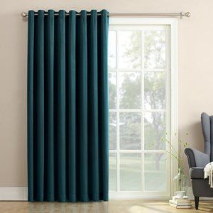 Room Darkening Patio Door Window Curtain - NWT